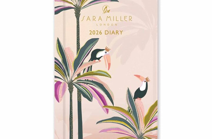 Sara Miller Slim Diary 2026