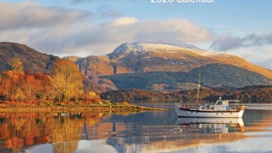 Scotland Mini Calendar 2026
