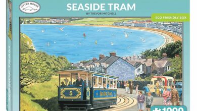 Seaside Tram Jigsaw