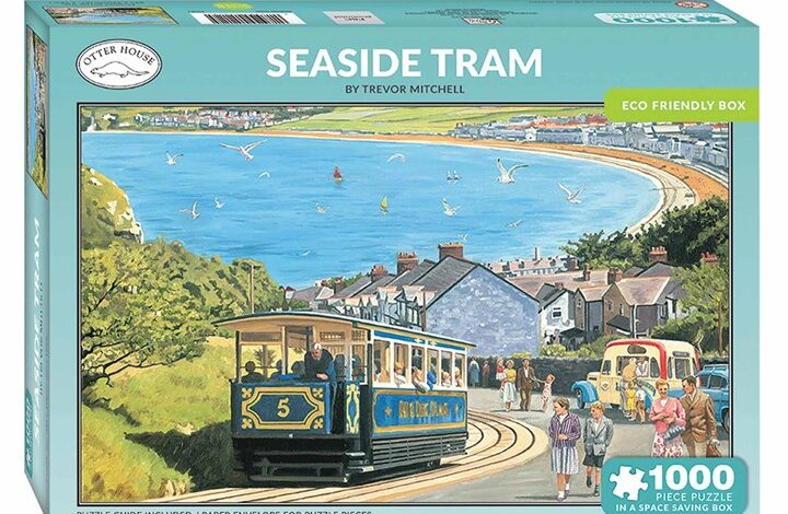 Seaside Tram Jigsaw