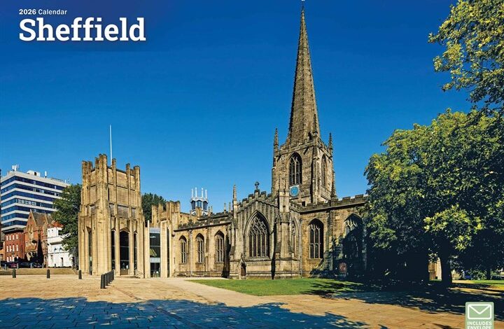 Sheffield A4 Calendar 2026
