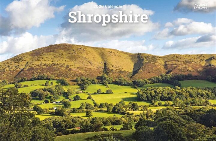 Shropshire A5 Calendar 2026