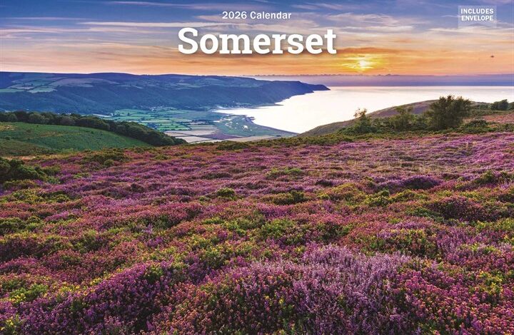 Somerset A5 Calendar 2026