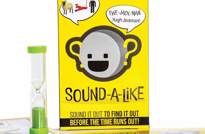 Sound A Like Card Game