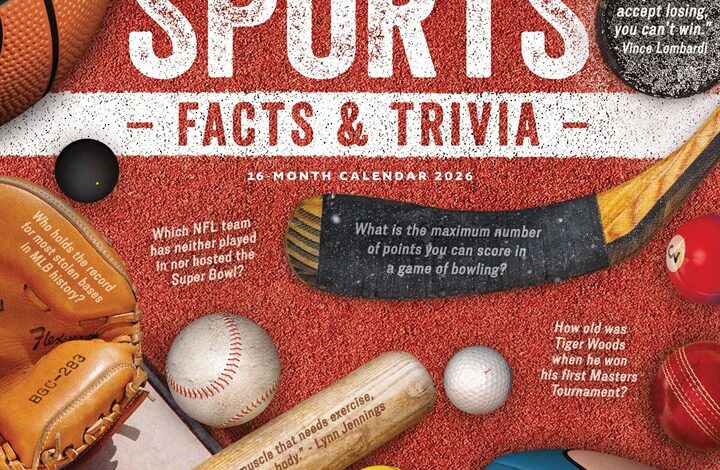 Sports Facts And Trivia Calendar 2026