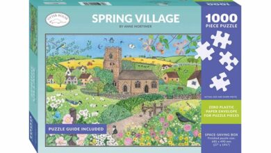 Spring Village Jigsaw