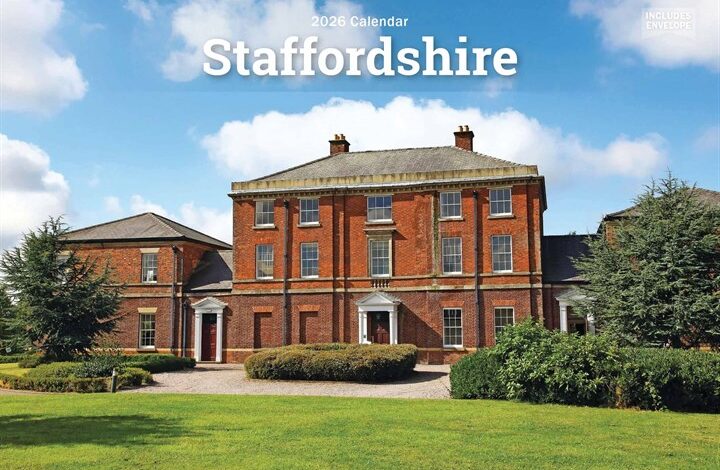 Staffordshire A5 Calendar 2026