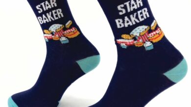 Star Baker Socks - Size 4 - 8