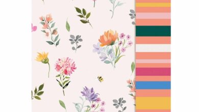 Stripes Family Planner A5 Diary 2026