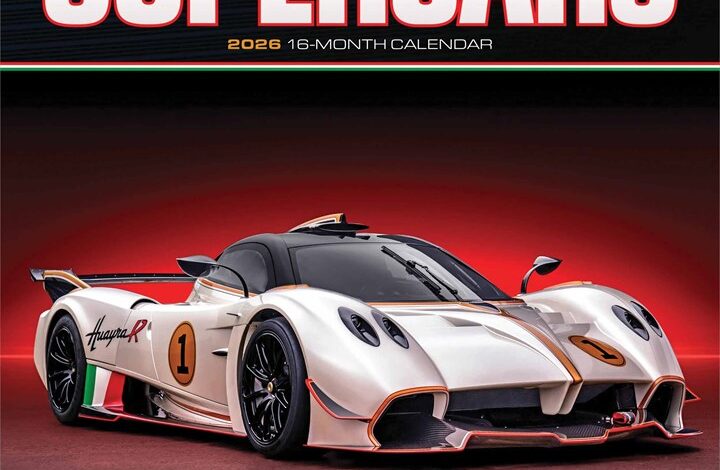 Supercars Mini Calendar 2026