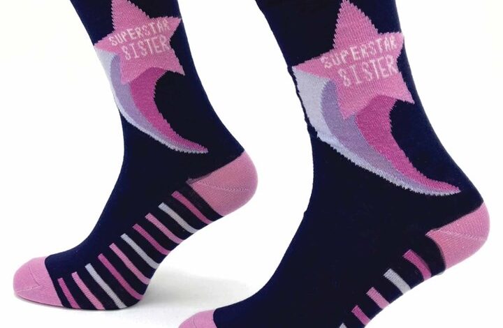 Superstar Sister Socks - size 4-8