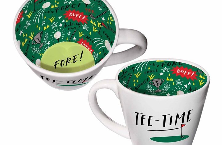 Tee-Time Golf Mug