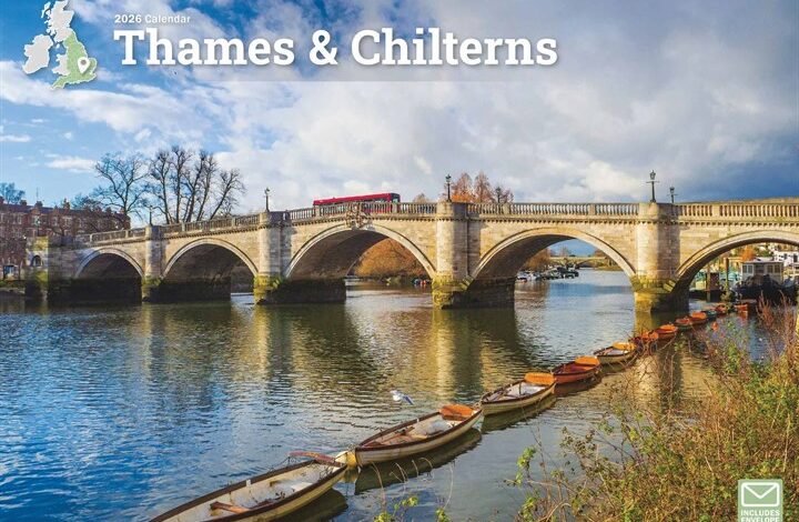 Thames & Chilterns A4 Calendar 2026