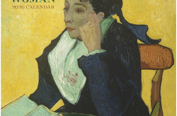 The Reading Woman Calendar 2026