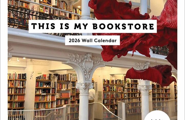 This Is My Bookstore Calendar 2026