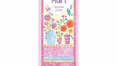To My Mum Slim Calendar 2026