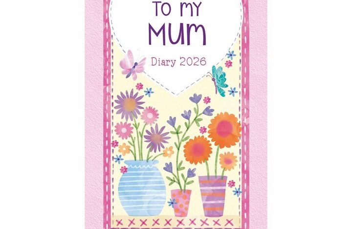 To My Mum Slim Diary 2026