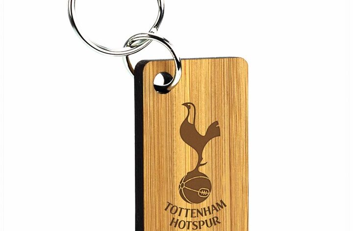 Tottenham Hotspur FC Bamboo Keyring