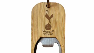 Tottenham Hotspur FC Bamboo Keyring Bottle Opener