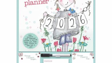 Tracey Russell A3 Family Planner 2026