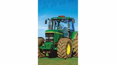 Tractors Slim Calendar 2026