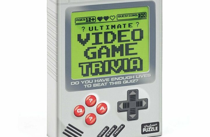 Video Game Trivia Card Game