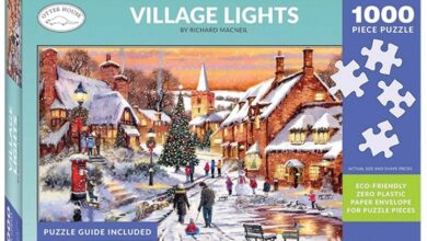 Village Lights Jigsaw