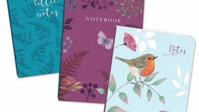 Vintage Garden Mini Notebook Set