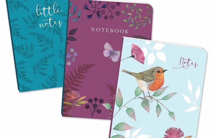 Vintage Garden Mini Notebook Set