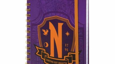 Wednesday Nevermore Shield A5 Wiro Notebook
