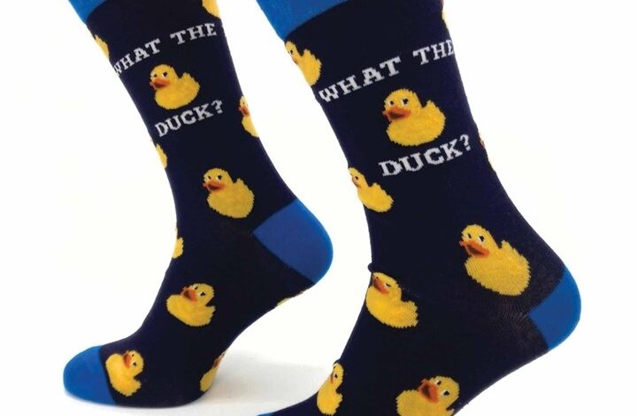 What the Duck Socks - Size 7 - 11