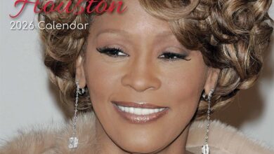 Whitney Houston Calendar 2026