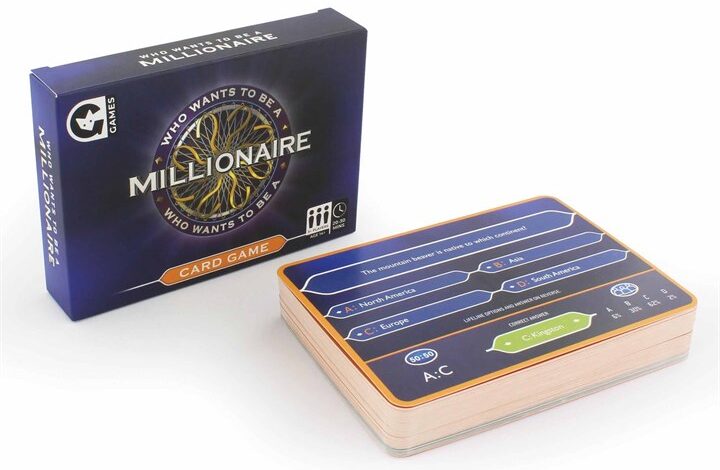 Who Wants To Be A Millionaire Card Game