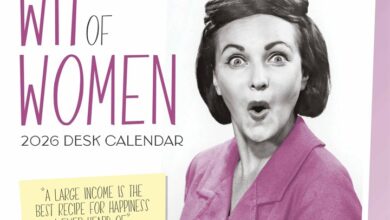 Wit Of Women Desk Calendar 2026
