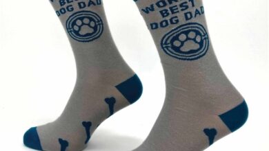 Worlds Best Dog Dad Socks - Size 7 - 11