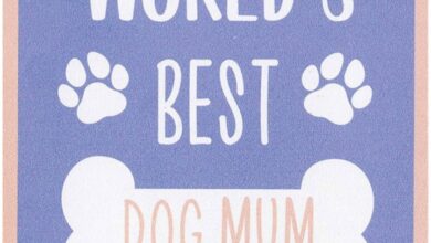 Worlds Best Dog Mum Coaster