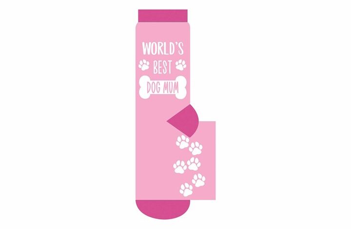 Worlds Best Dog Mum Socks - Size 4 - 8