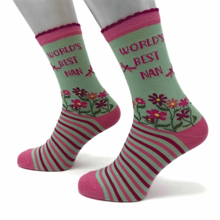 Worlds Best Nan Socks – Size 4 – 8