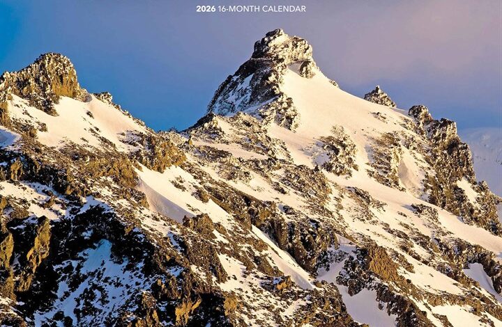 Worlds Greatest Mountains Calendar 2026