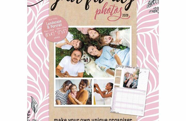 Your Family Photos A3 Family Planner 2026