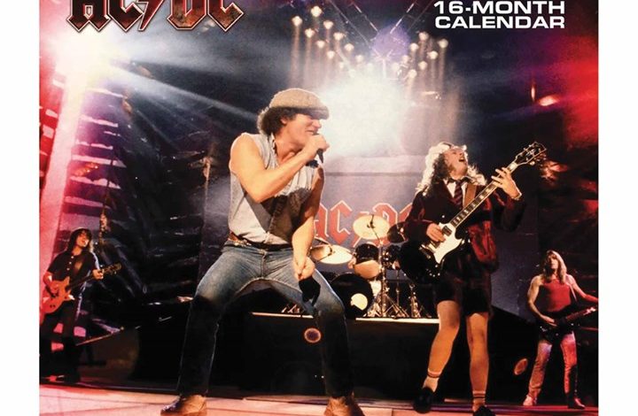 AC/DC Calendar 2026