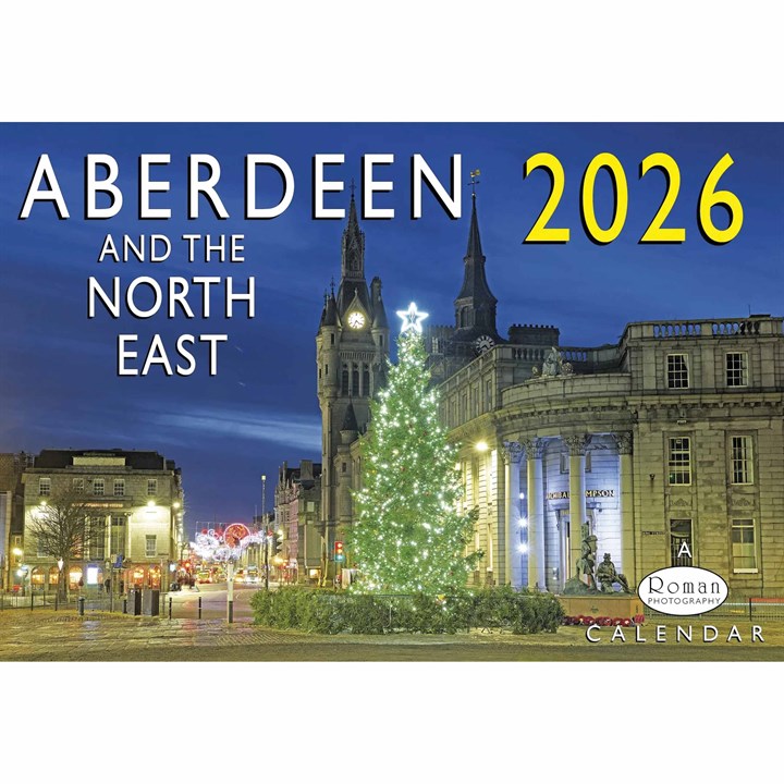 Aberdeen & The North East A4 Calendar 2026
