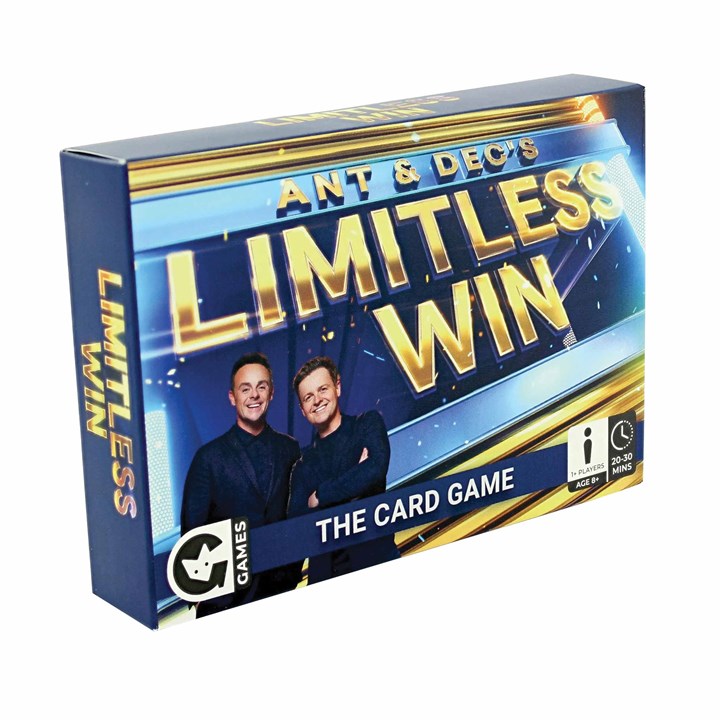 Ant & Dec Limitless Win Card Game