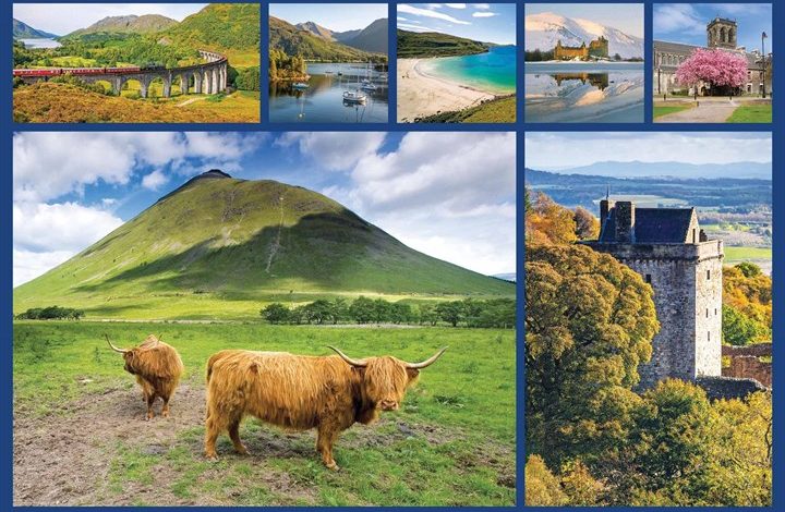 Around Scotland In 365 Days Calendar 2026