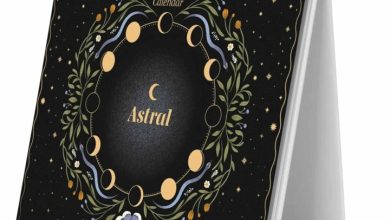 Astral Easel Desk Calendar 2026