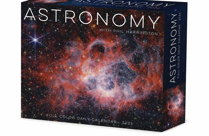 Astronomy Desk Calendar 2026