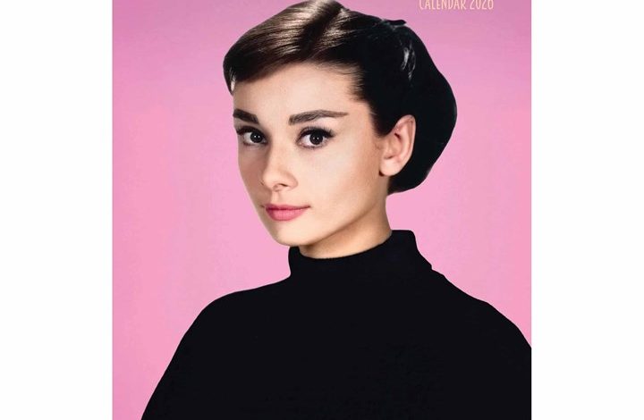Audrey Hepburn A3 Calendar 2026