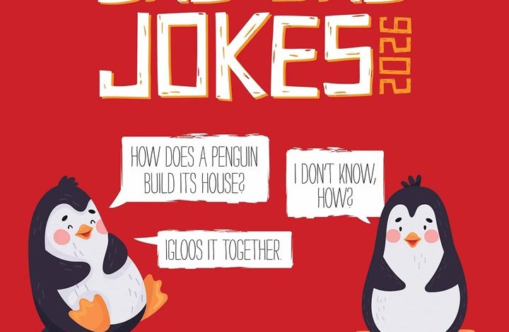 Bad Dad Jokes Calendar 2026