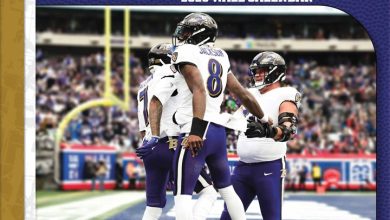 Baltimore Ravens NFL Calendar 2026