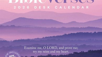 Bible Verses Desk Calendar 2026